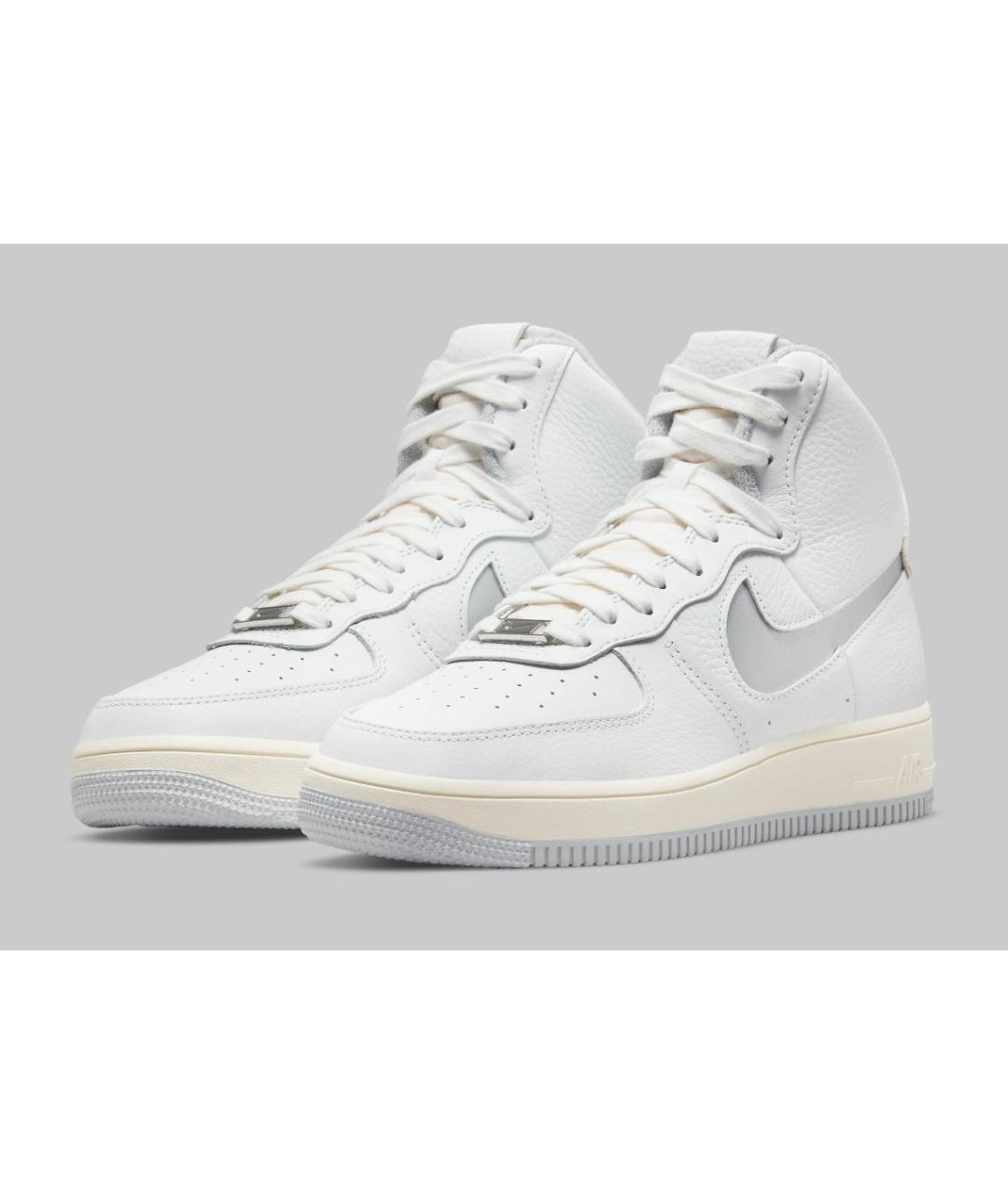 NIKE Белые кожаные кеды, фото 2