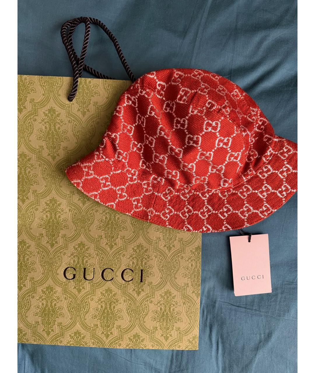 GUCCI Коричневая шерстяная шляпа, фото 3