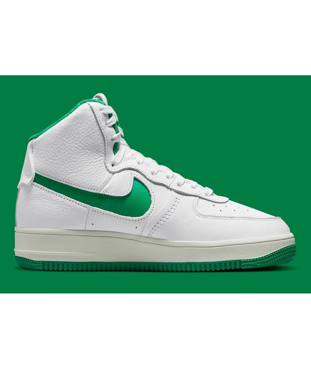 NIKE Белые кожаные кеды, фото 9