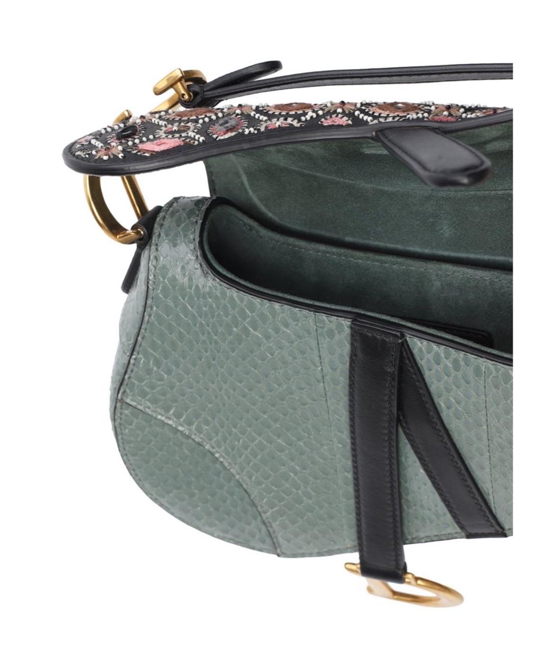 CHRISTIAN DIOR Мульти кожаная сумка с короткими ручками, фото 5