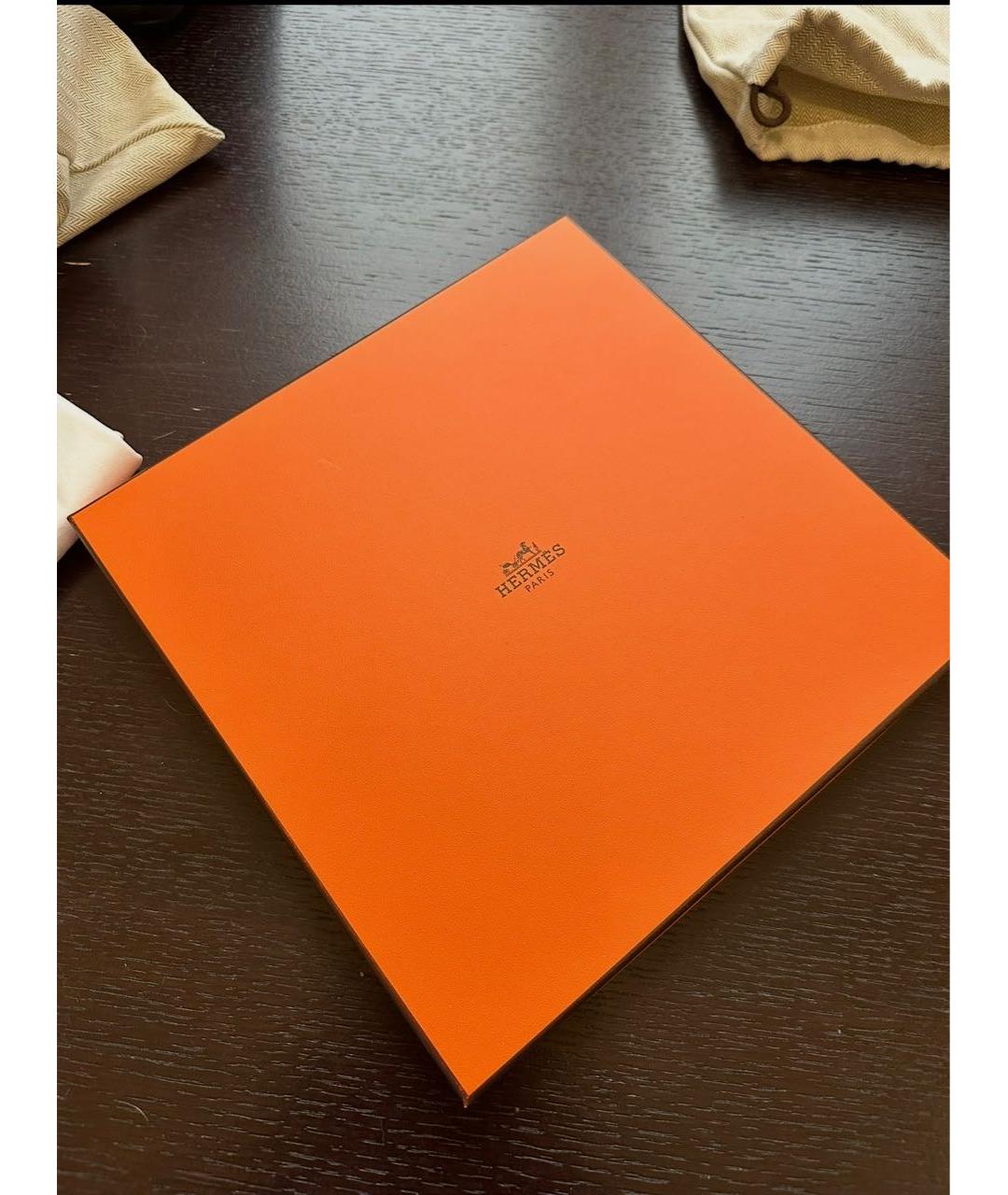 HERMES Мульти шелковый платок, фото 4