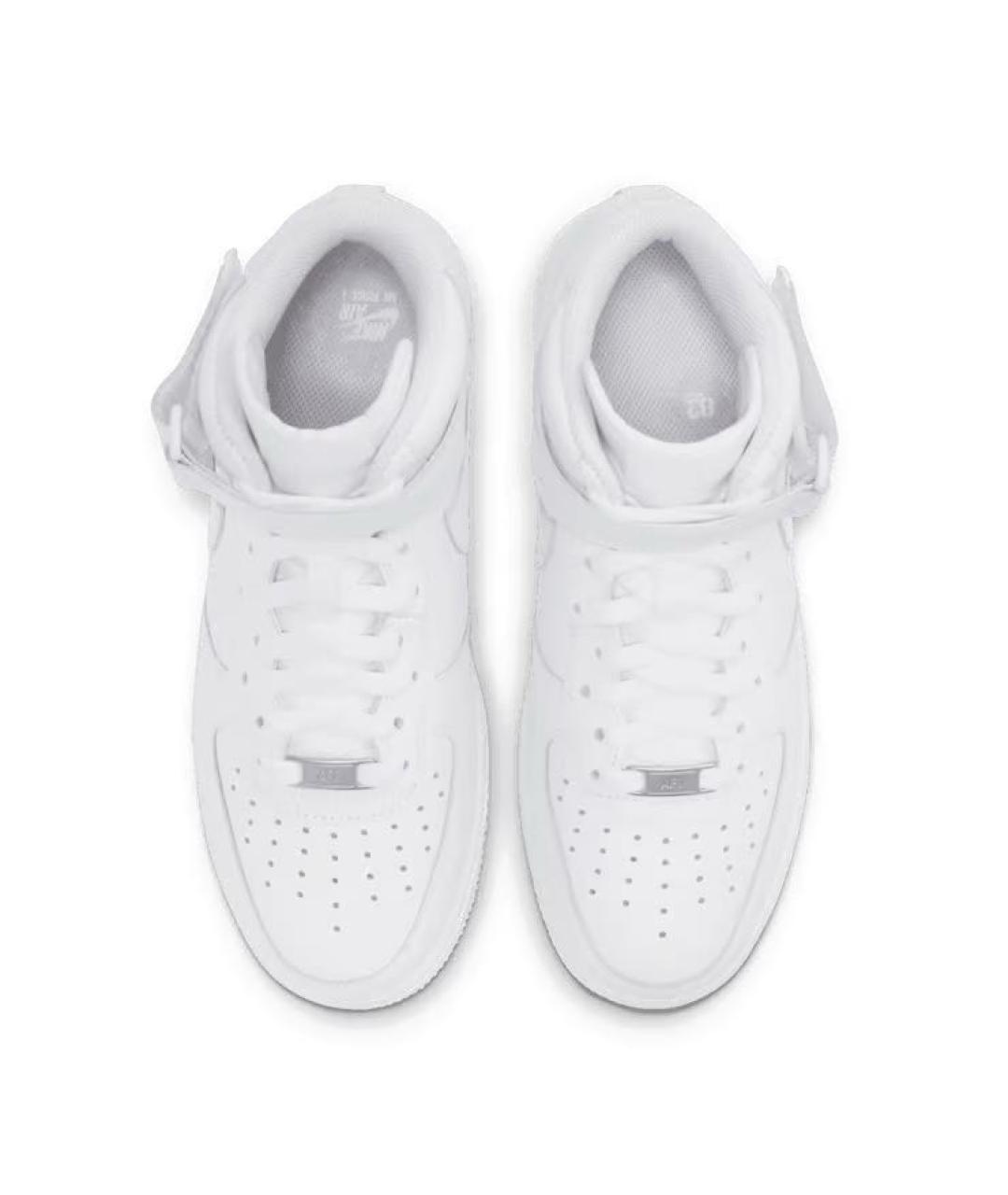 NIKE Белые кожаные кеды, фото 3