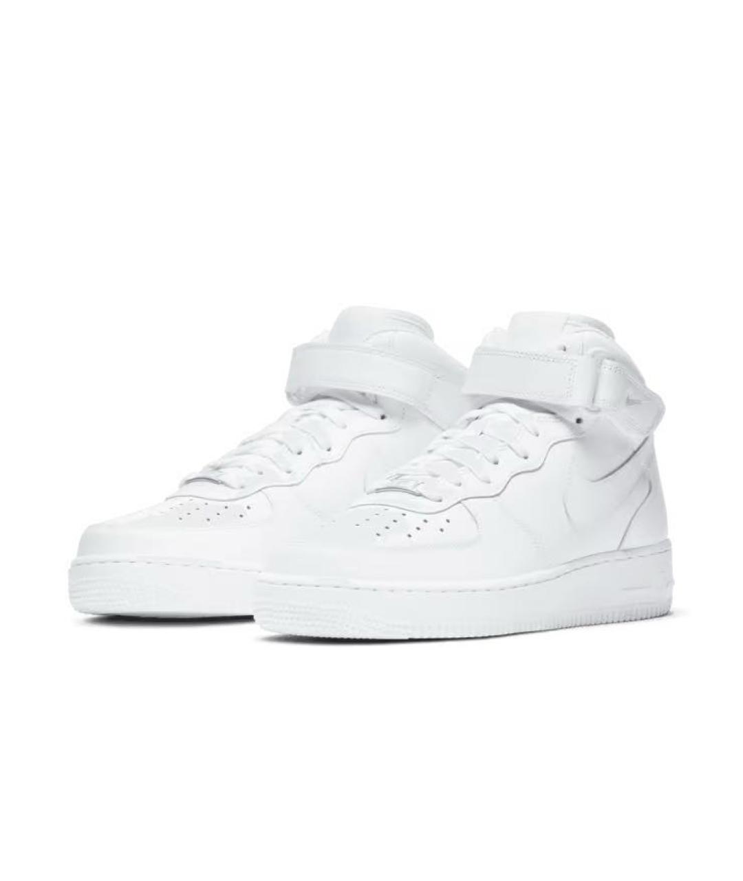 NIKE Белые кожаные кеды, фото 2