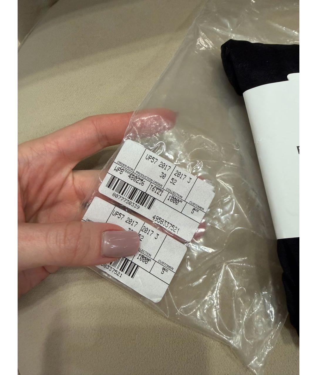 BALENCIAGA Черные носки, чулки и колготы, фото 2