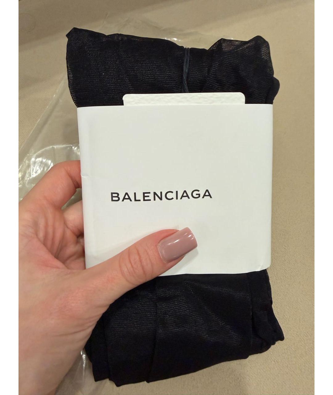 BALENCIAGA Черные носки, чулки и колготы, фото 5