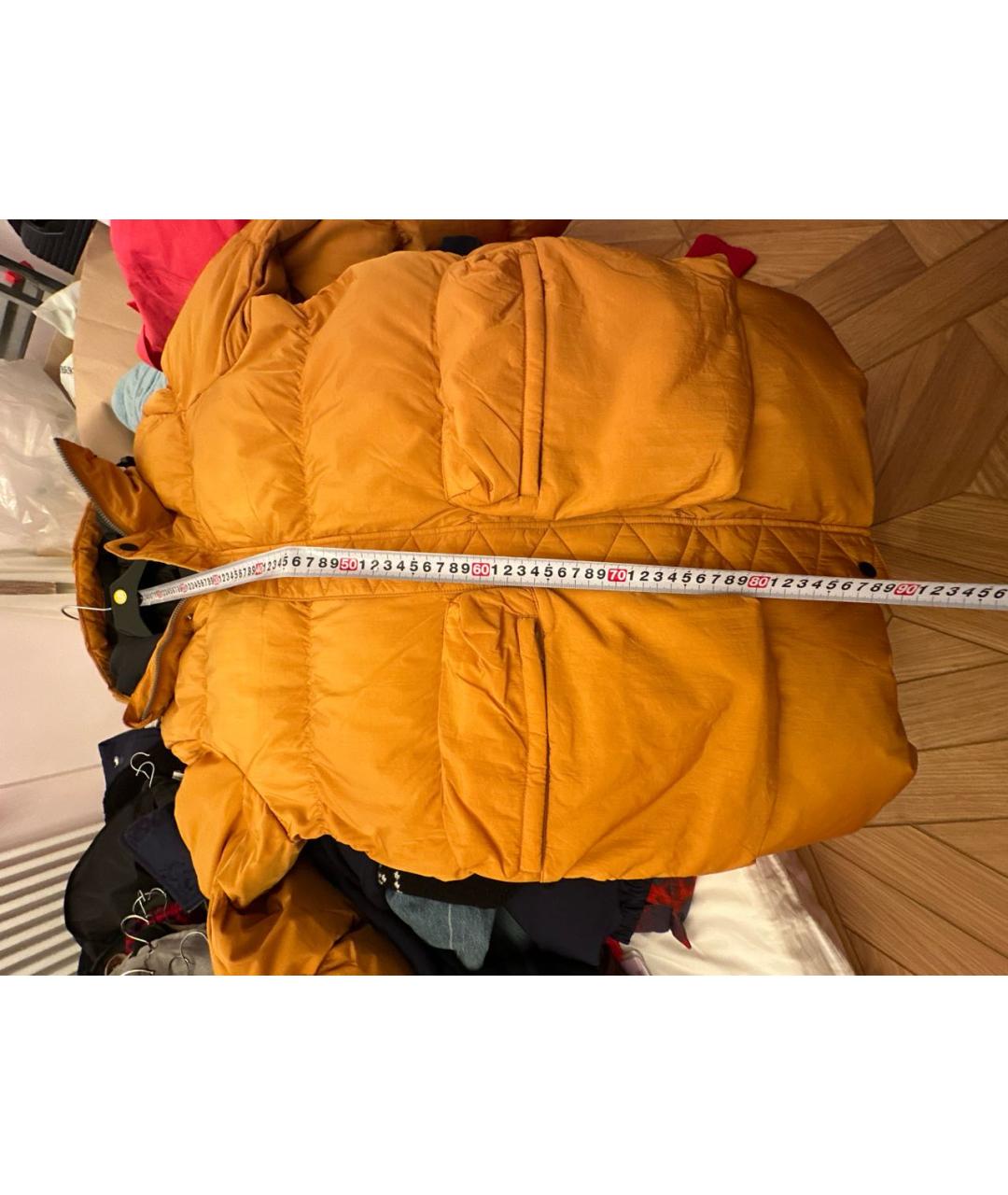 JORDAN Горчичный пуховик, фото 6