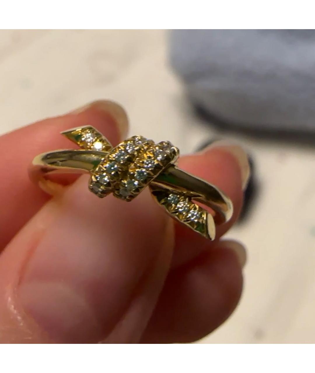 TIFFANY&CO Золотое кольцо из желтого золота, фото 4