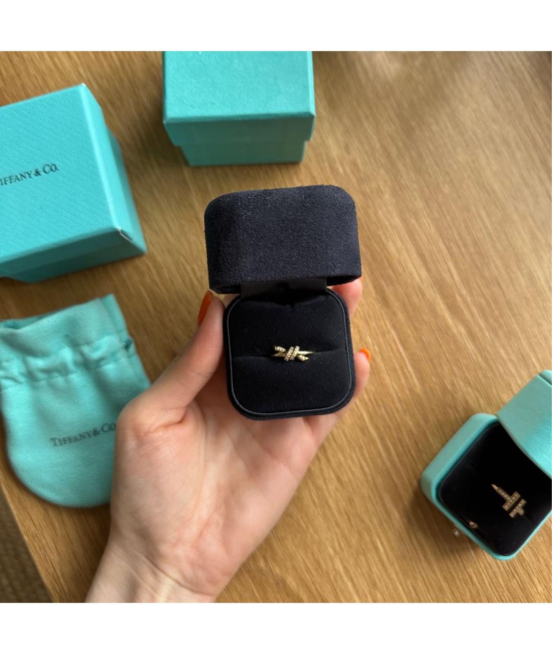 TIFFANY&CO Золотое кольцо из желтого золота, фото 3