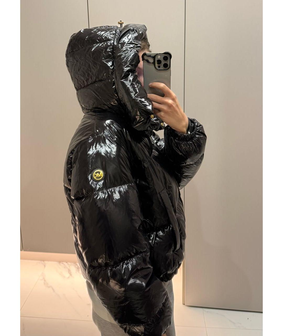 MICHAEL KORS Черный полиэстеровый пуховик, фото 5