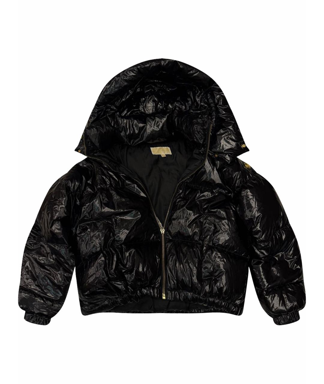 MICHAEL KORS Черный полиэстеровый пуховик, фото 1