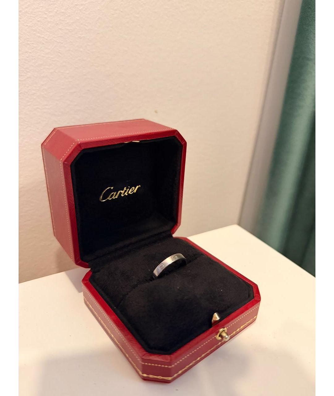 CARTIER Белое кольцо из белого золота, фото 3