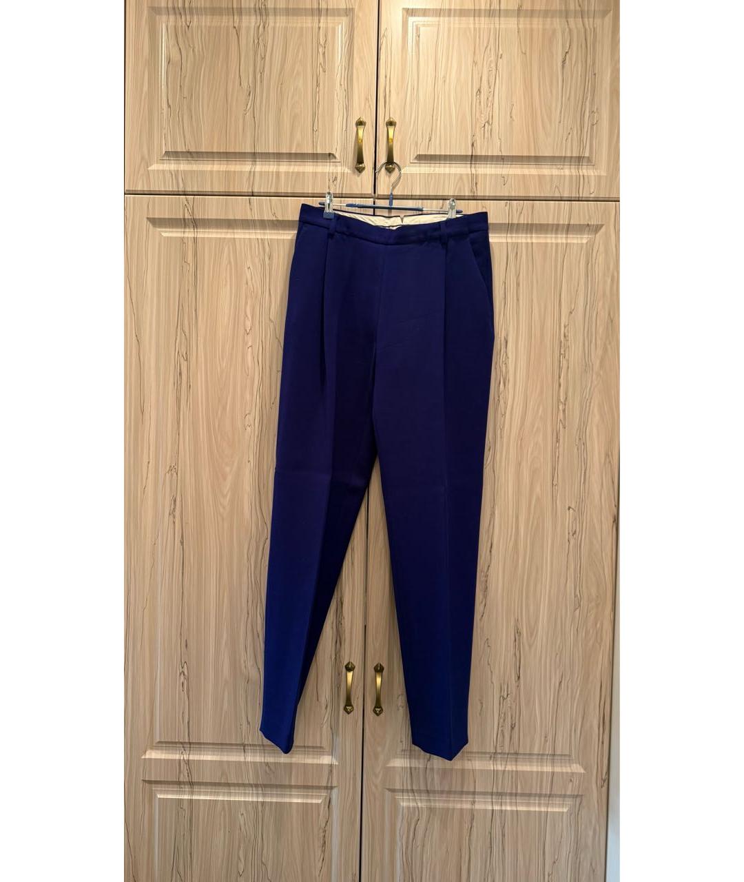 PAUL SMITH Фиолетовый шерстяной костюм с брюками, фото 2