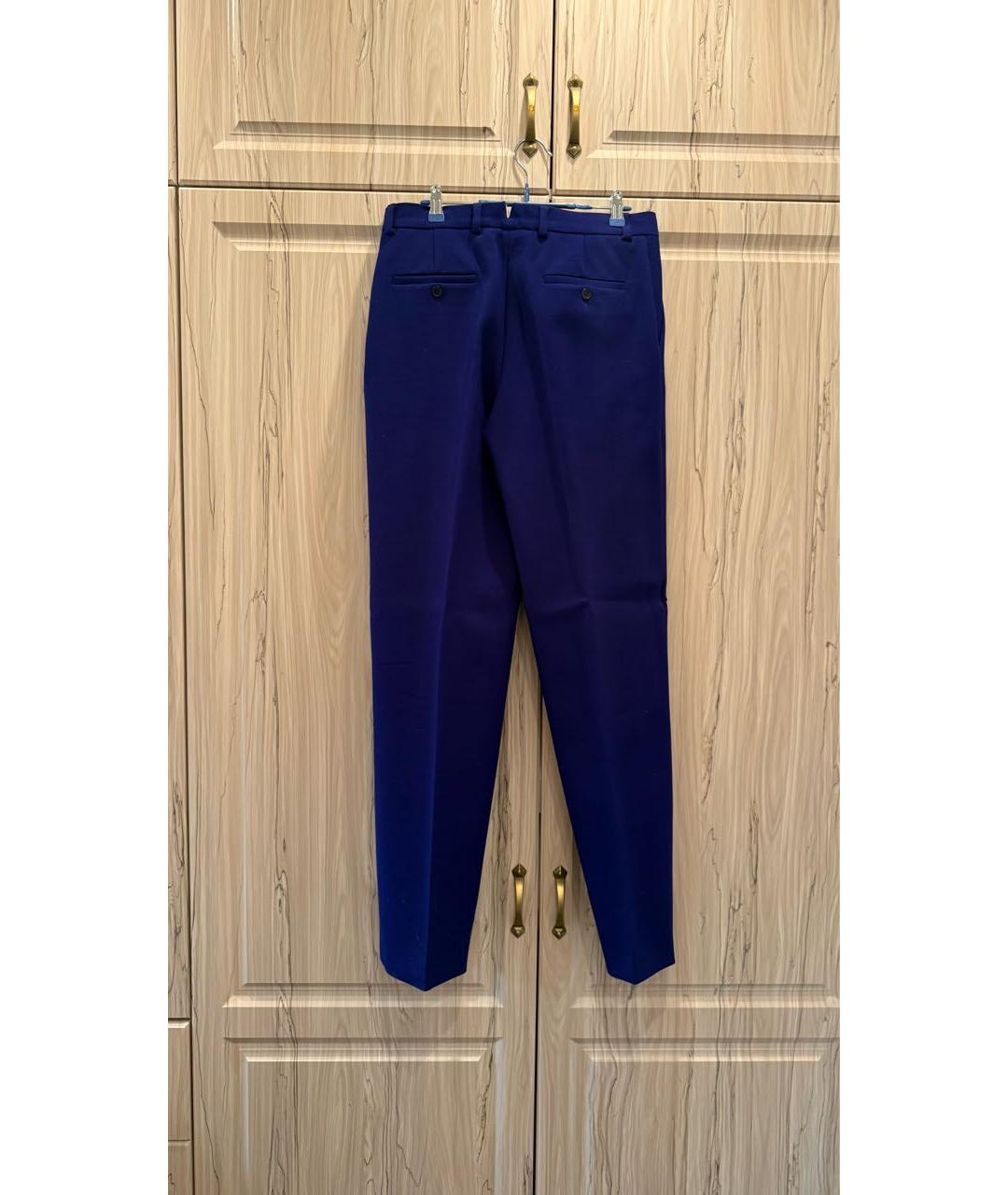 PAUL SMITH Фиолетовый шерстяной костюм с брюками, фото 5