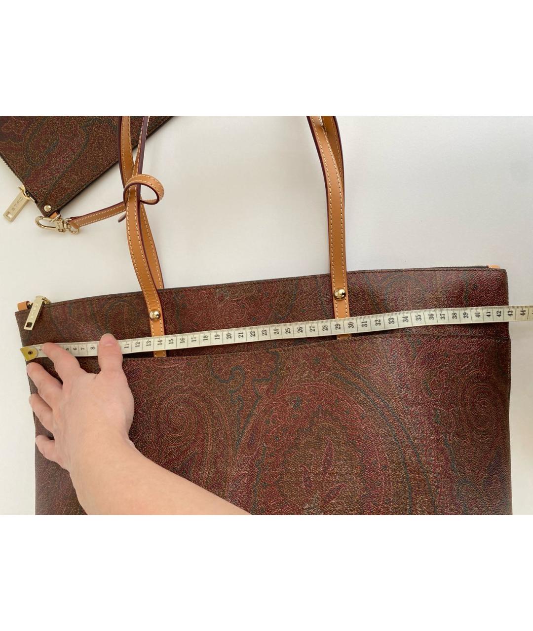 ETRO Мульти кожаная сумка с короткими ручками, фото 7