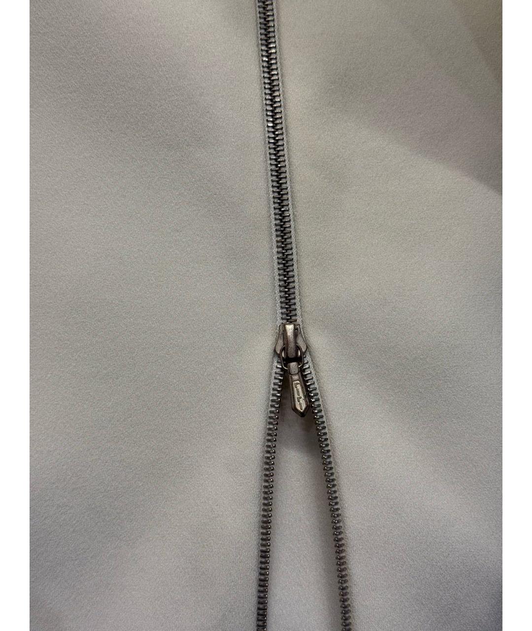 VICTORIA BECKHAM Белое ацетатное коктейльное платье, фото 4