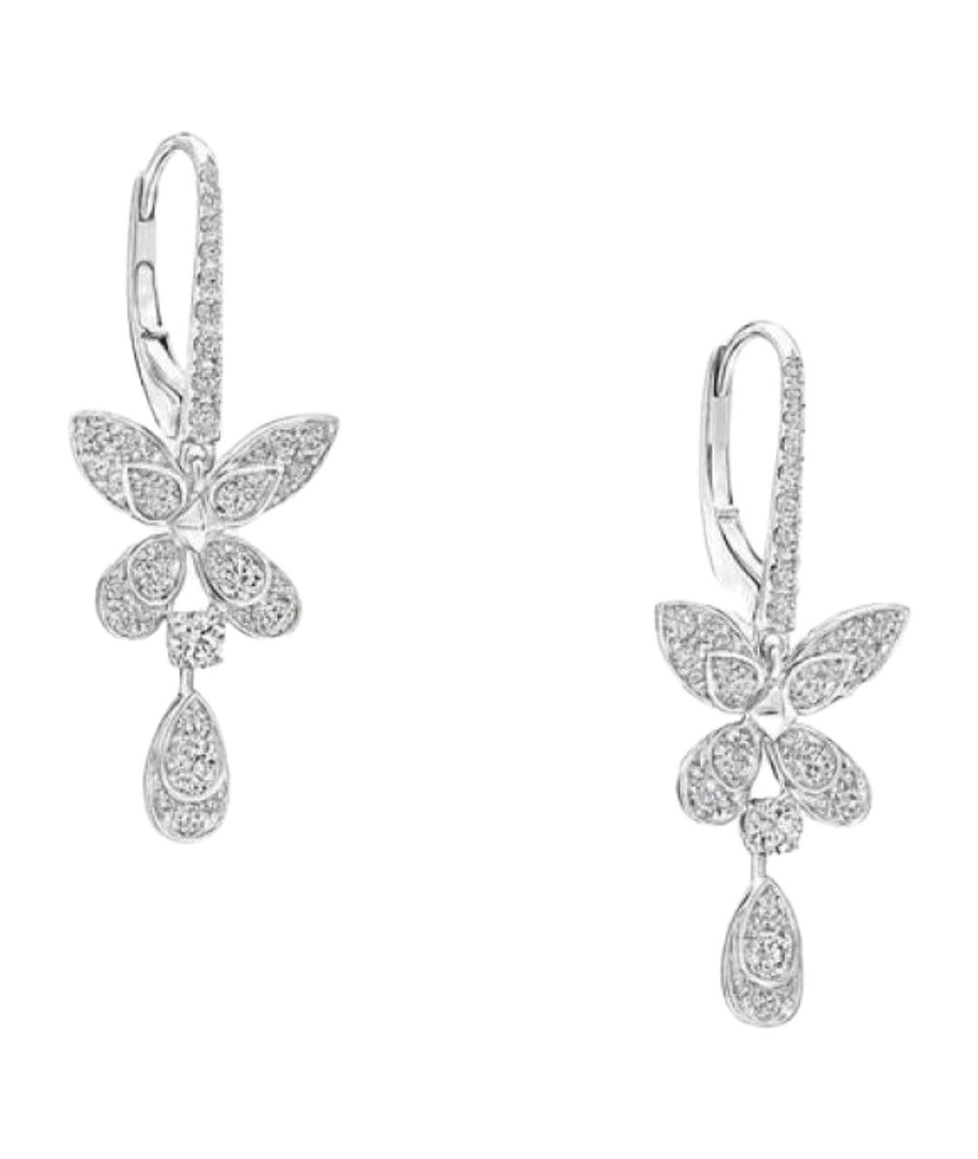 GRAFF Белые серьги из белого золота, фото 1