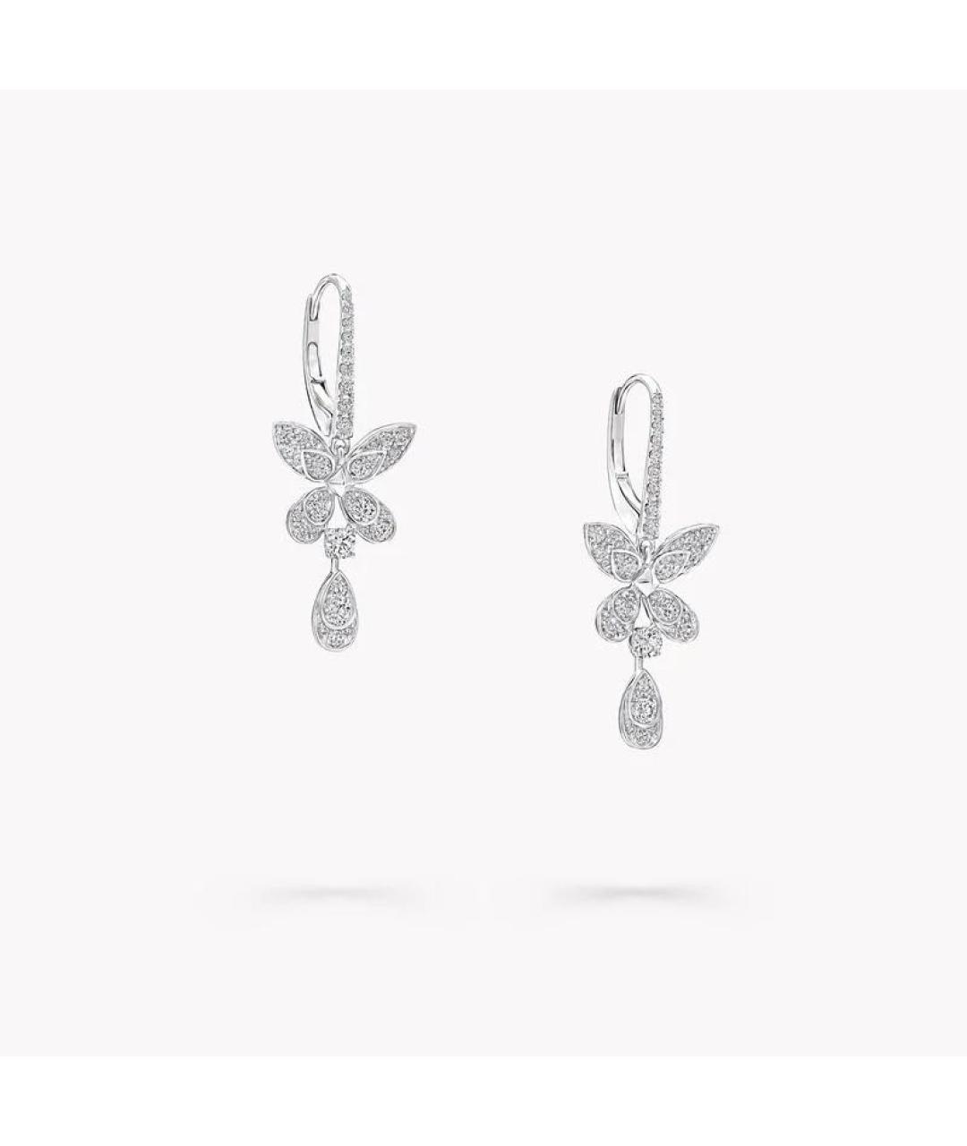 GRAFF Белые серьги из белого золота, фото 4