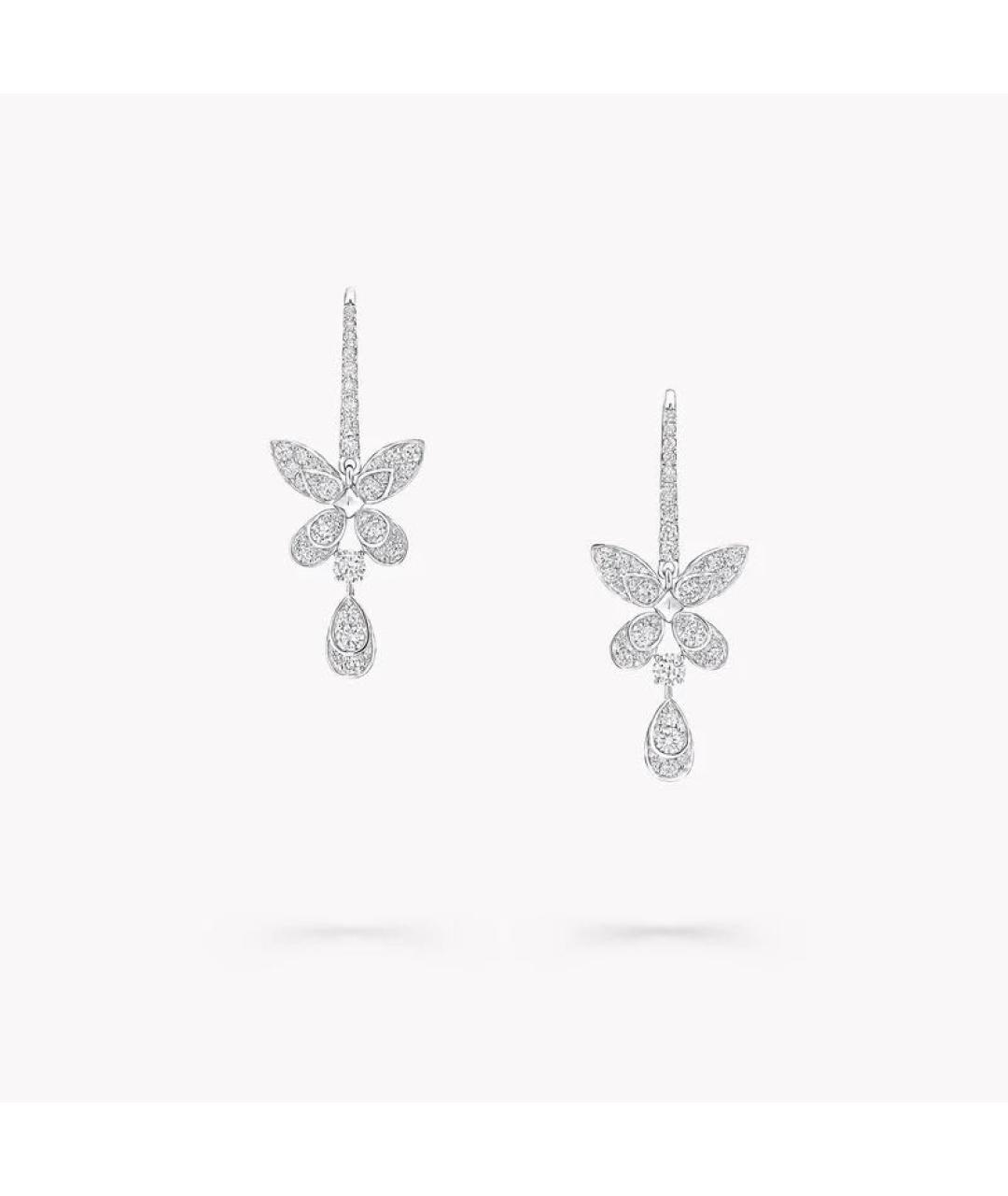 GRAFF Белые серьги из белого золота, фото 2