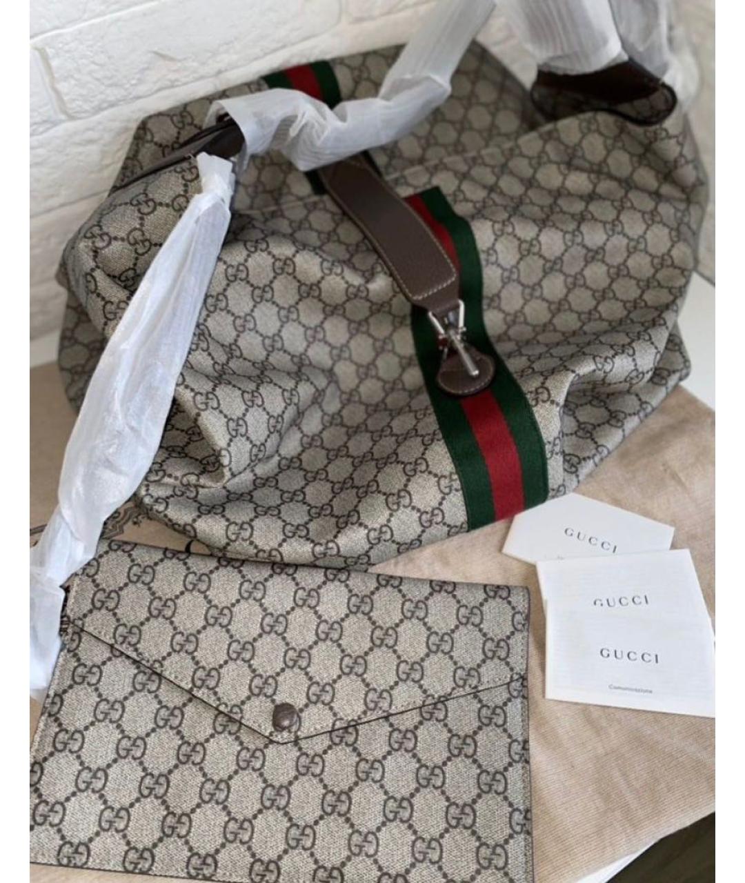 GUCCI Бежевая сумка на плечо, фото 3