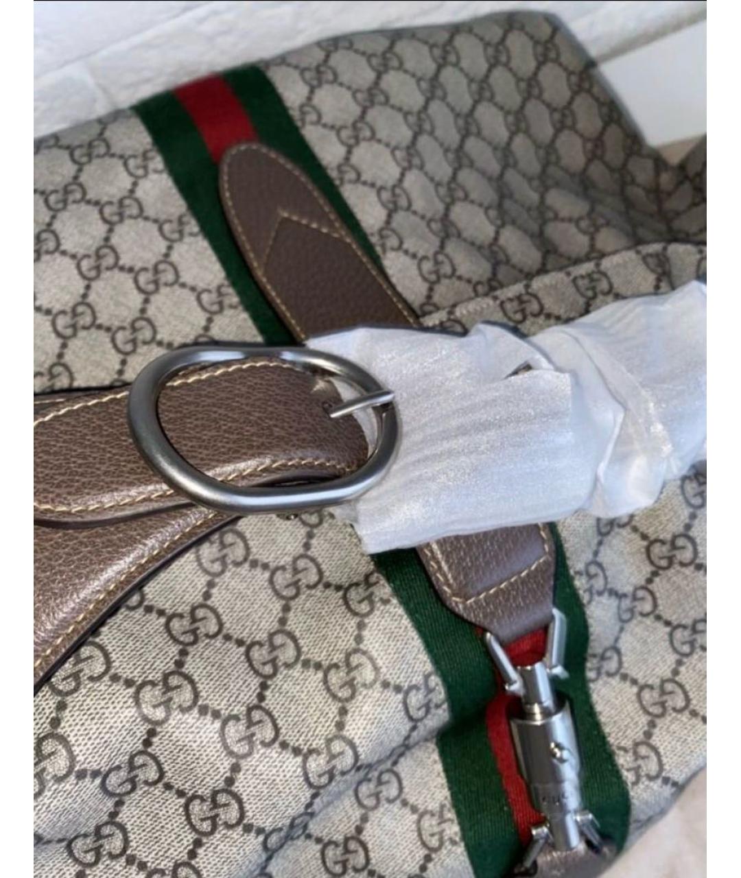GUCCI Бежевая сумка на плечо, фото 6