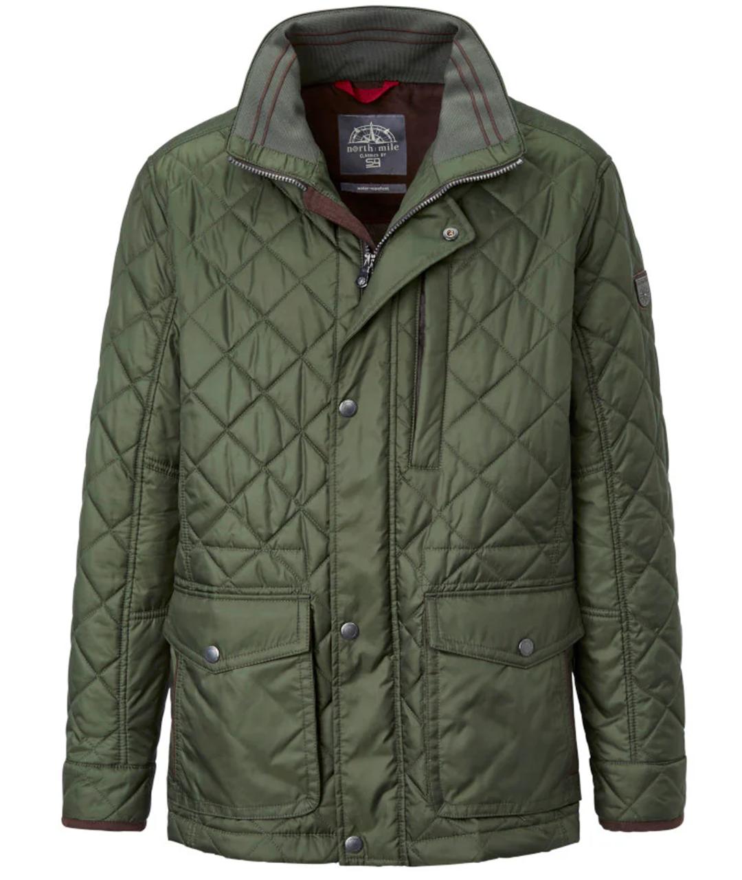 PAUL & SHARK Хаки полиамидовая куртка, фото 1