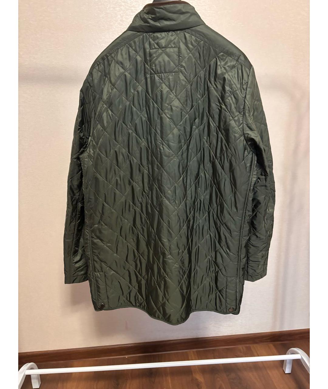 PAUL & SHARK Хаки полиамидовая куртка, фото 2