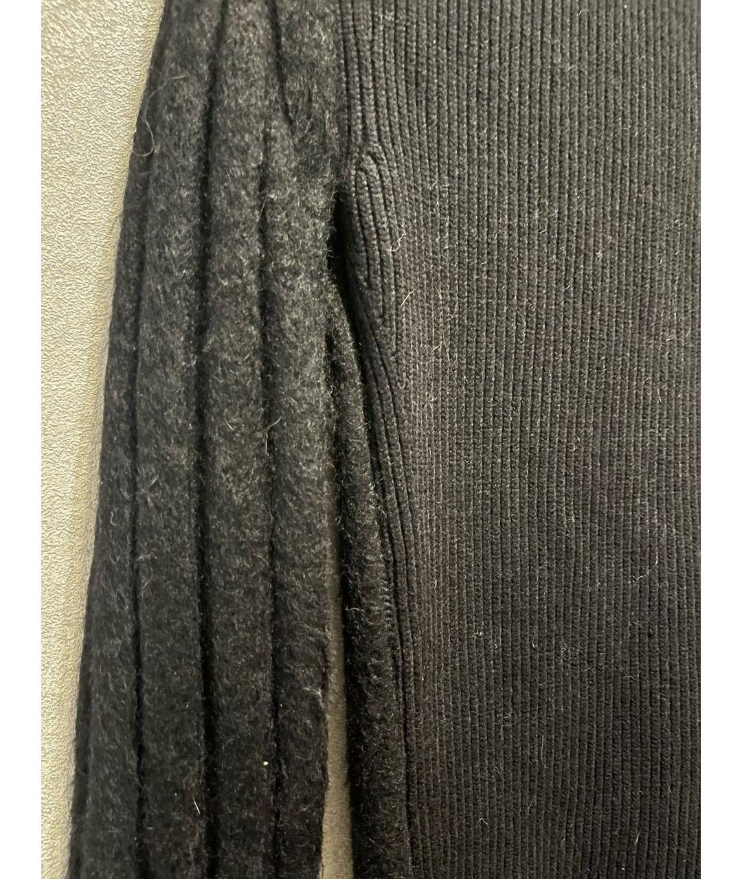 STELLA MCCARTNEY Черный шерстяной кардиган, фото 4