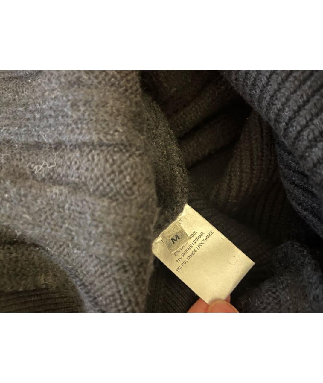 STELLA MCCARTNEY Черный шерстяной кардиган, фото 5