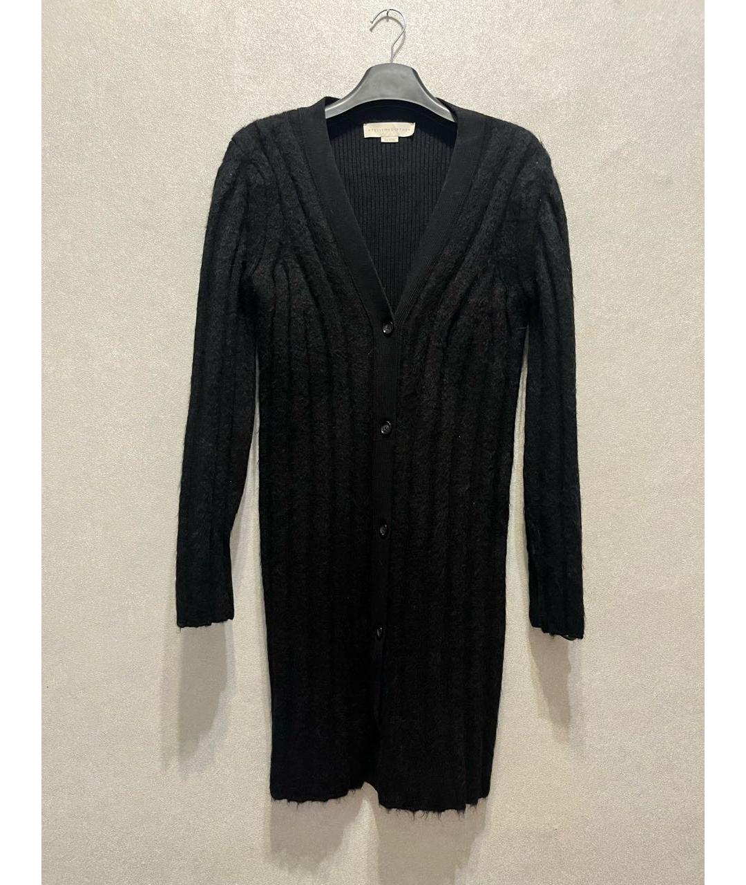 STELLA MCCARTNEY Черный шерстяной кардиган, фото 6