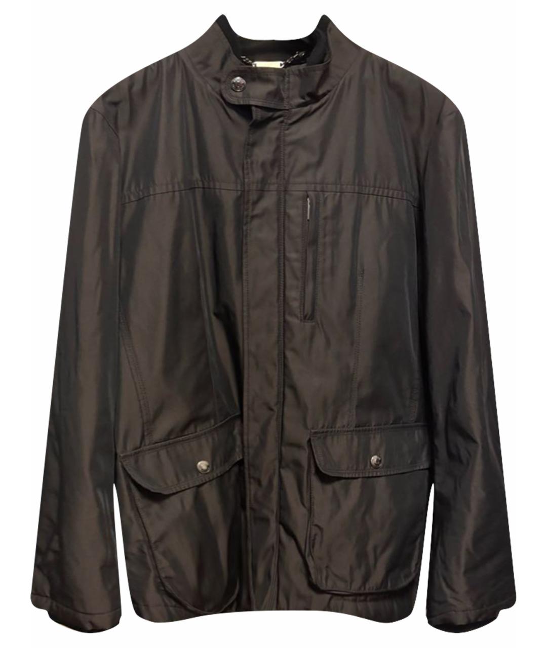 ARMANI COLLEZIONI Коричневая полиэстеровая куртка, фото 1