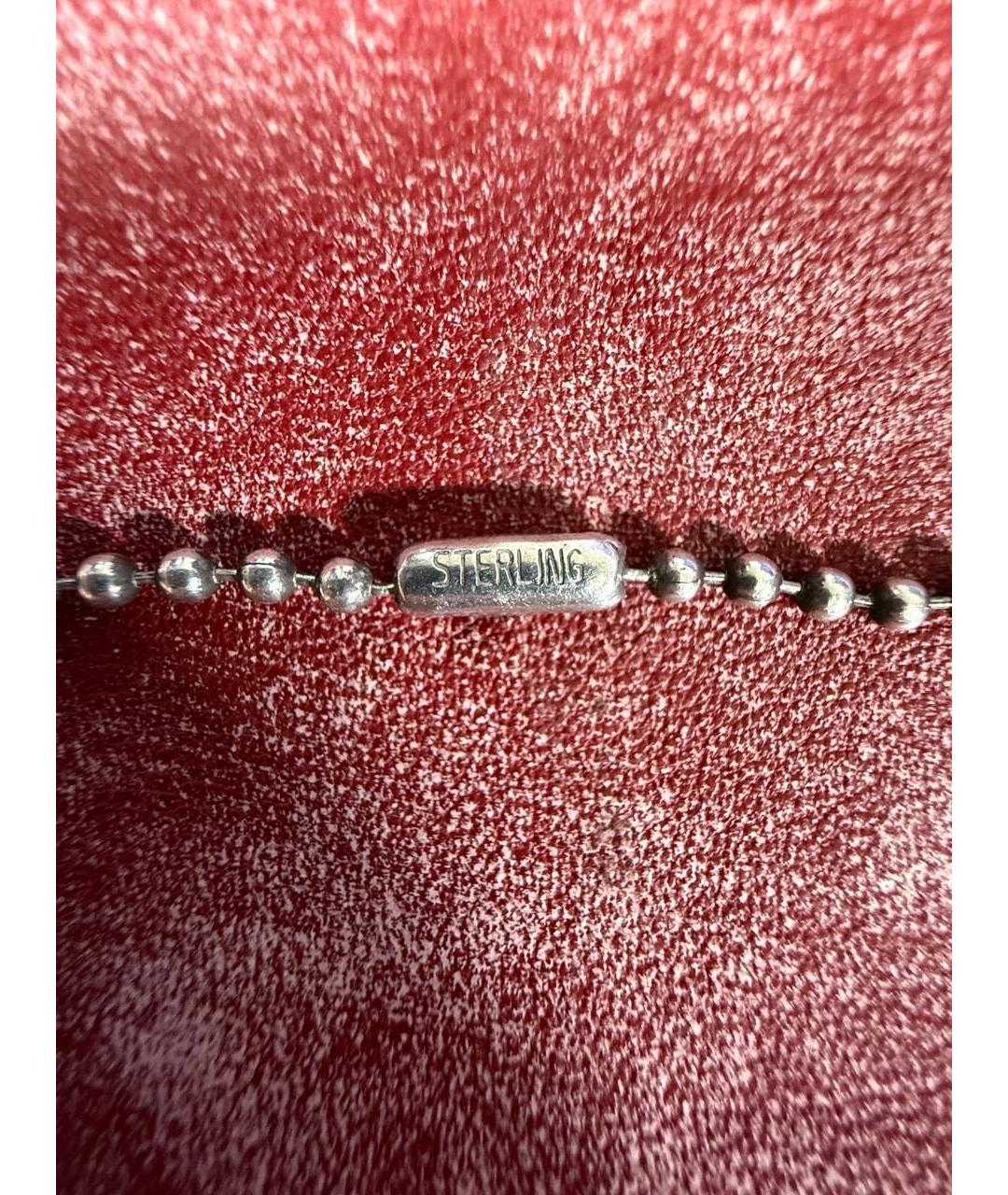 CHROME HEARTS Серебряная серебряная цепочка/подвеска, фото 5