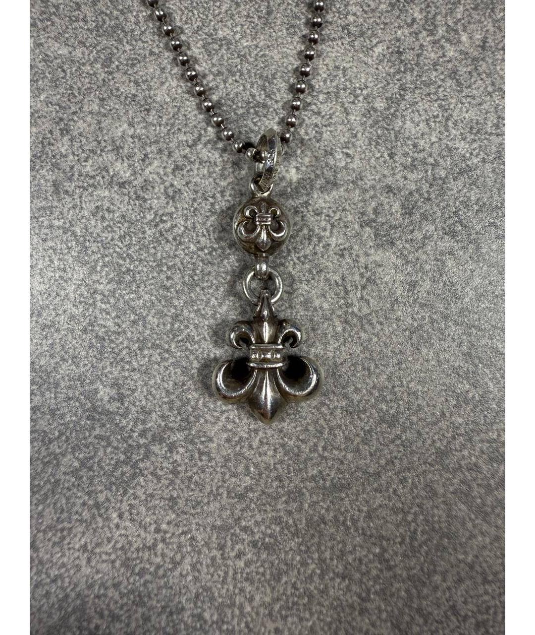 CHROME HEARTS Серебряная серебряная цепочка/подвеска, фото 2