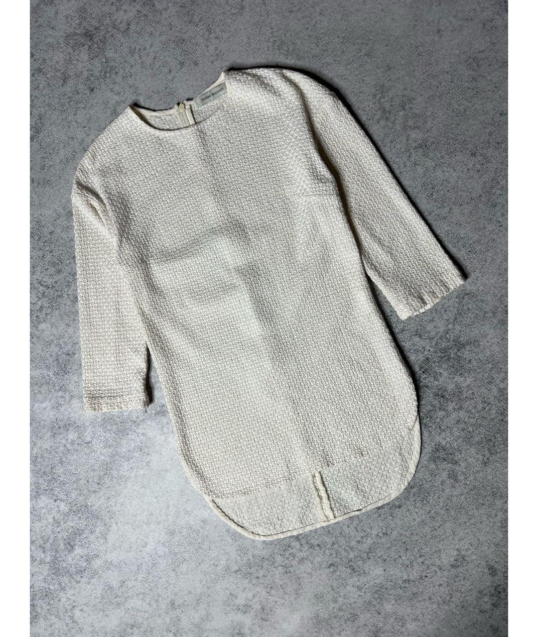 PIERRE BALMAIN Белый хлопковый джемпер / свитер, фото 9