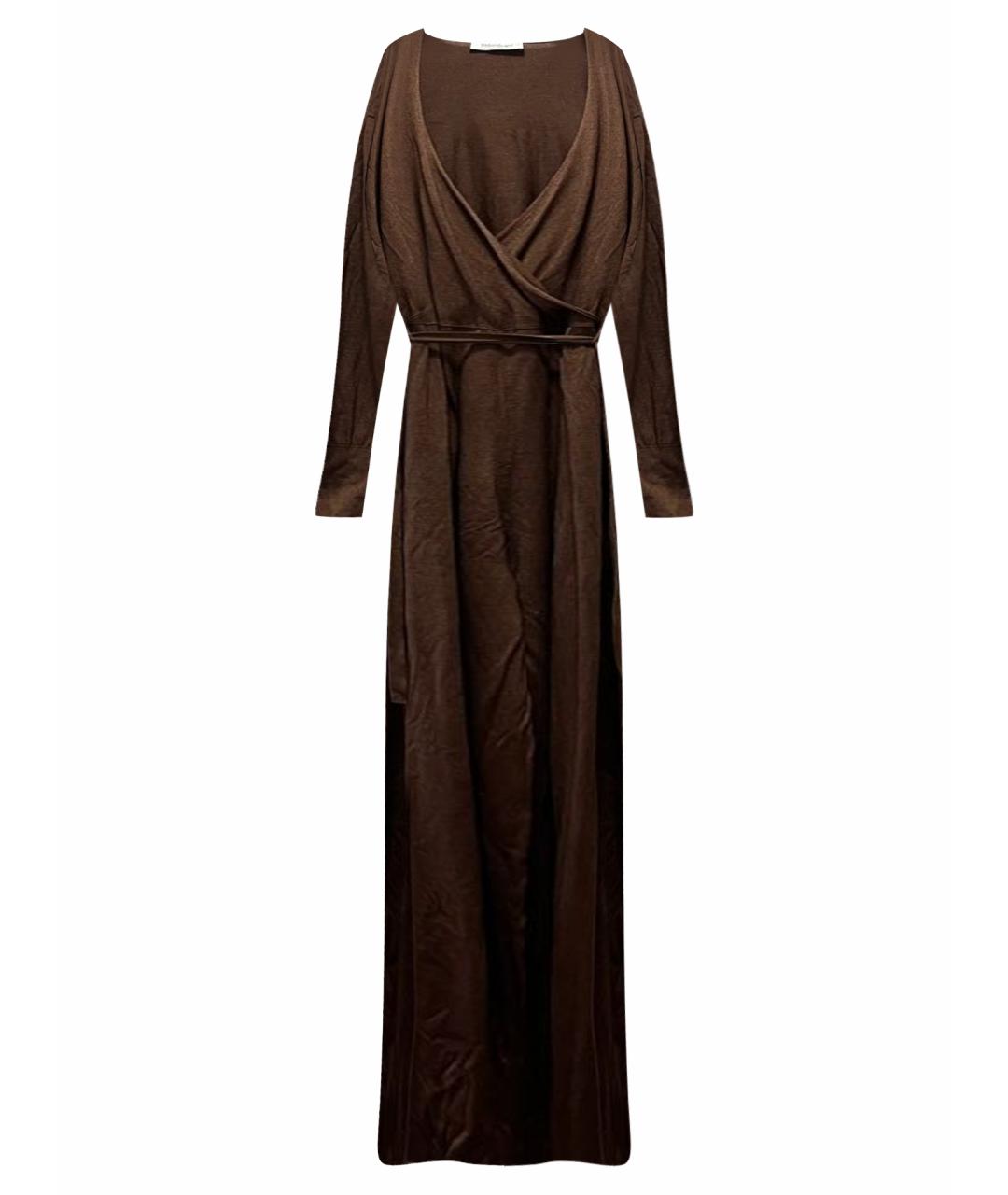 SAINT LAURENT Коричневый кашемировый комбинезон, фото 1