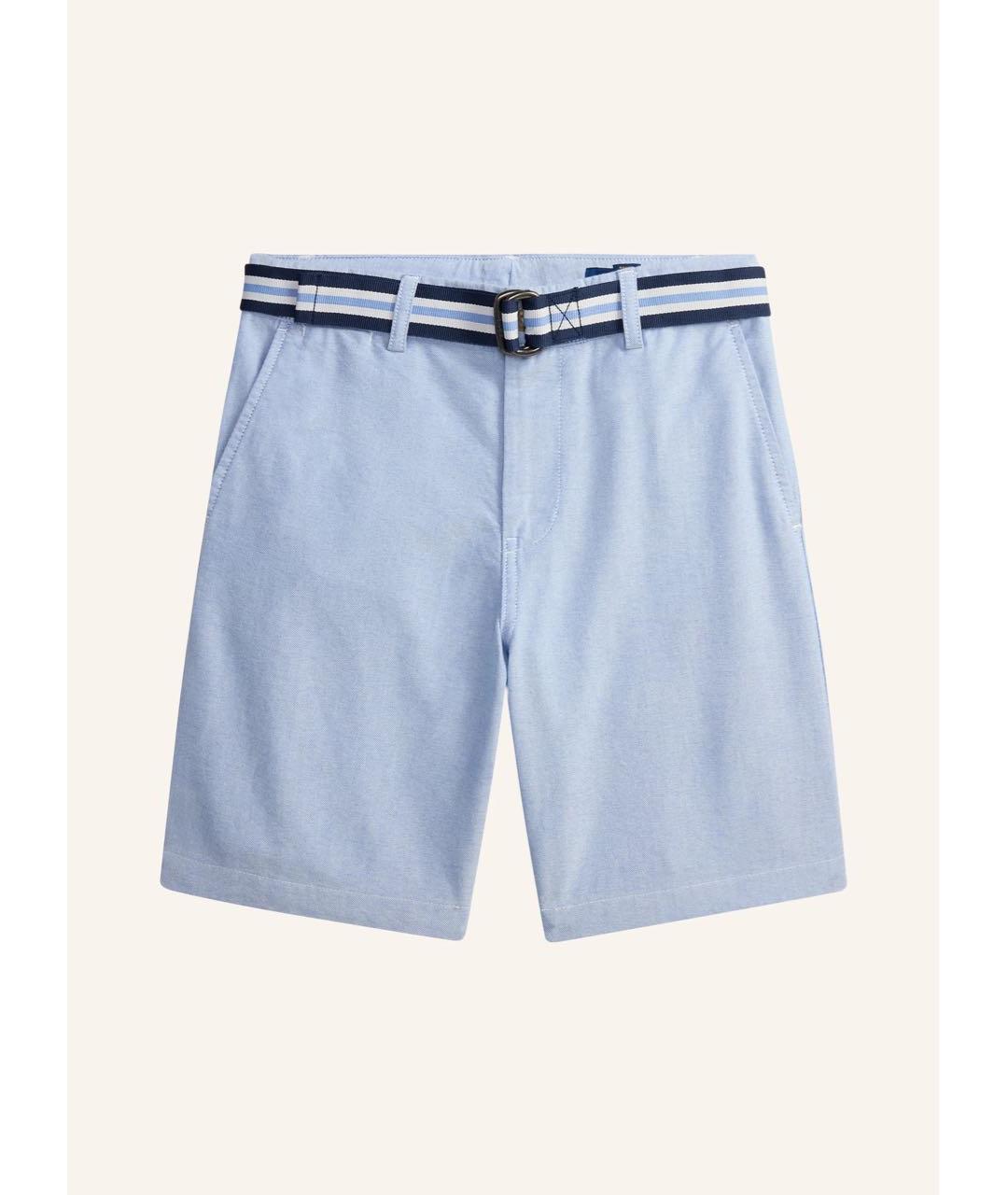 POLO RALPH LAUREN Голубые хлопковые брюки и шорты, фото 2