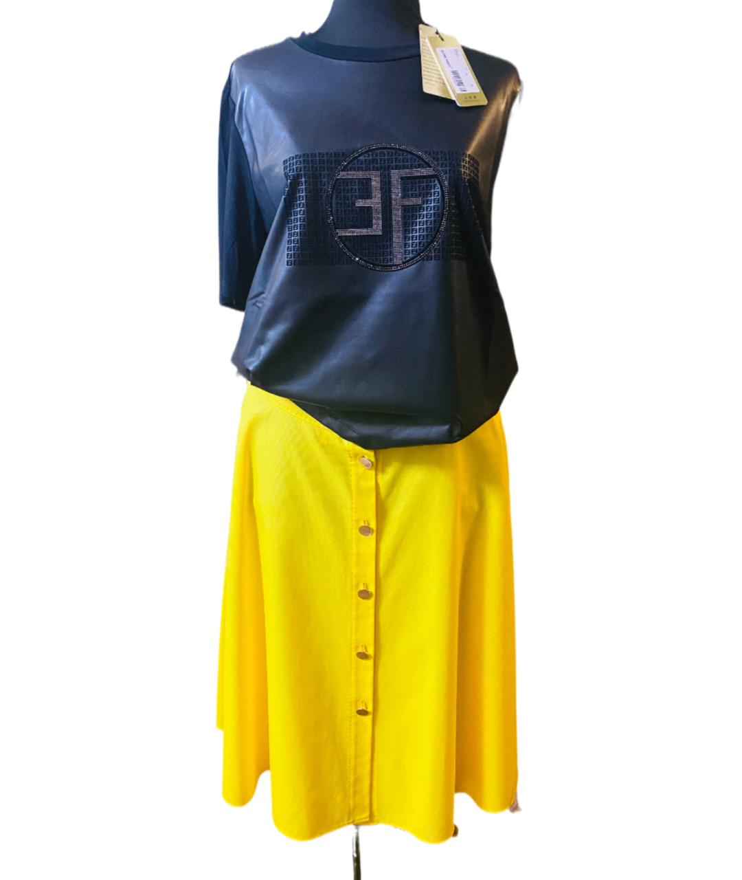 ESCADA Мульти хлопко-эластановый костюм с юбками, фото 6