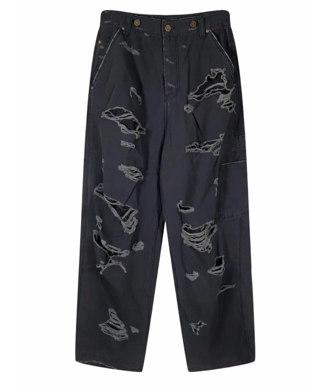 GRAILZ PROJECT G/R Черные хлопковые джинсы, фото 1