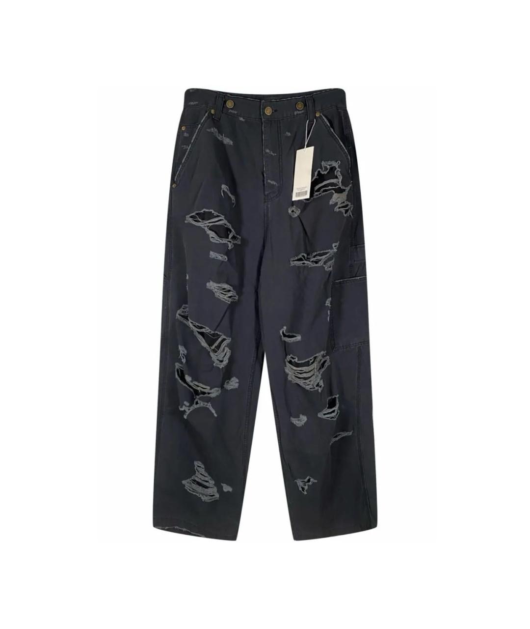 GRAILZ PROJECT G/R Черные хлопковые джинсы, фото 9