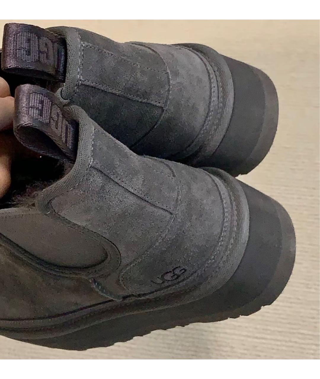 UGG AUSTRALIA Серые замшевые ботинки, фото 6