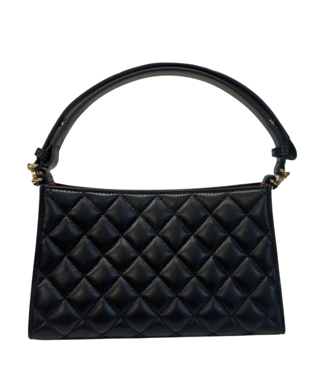 CHANEL Черная кожаная сумка через плечо, фото 1