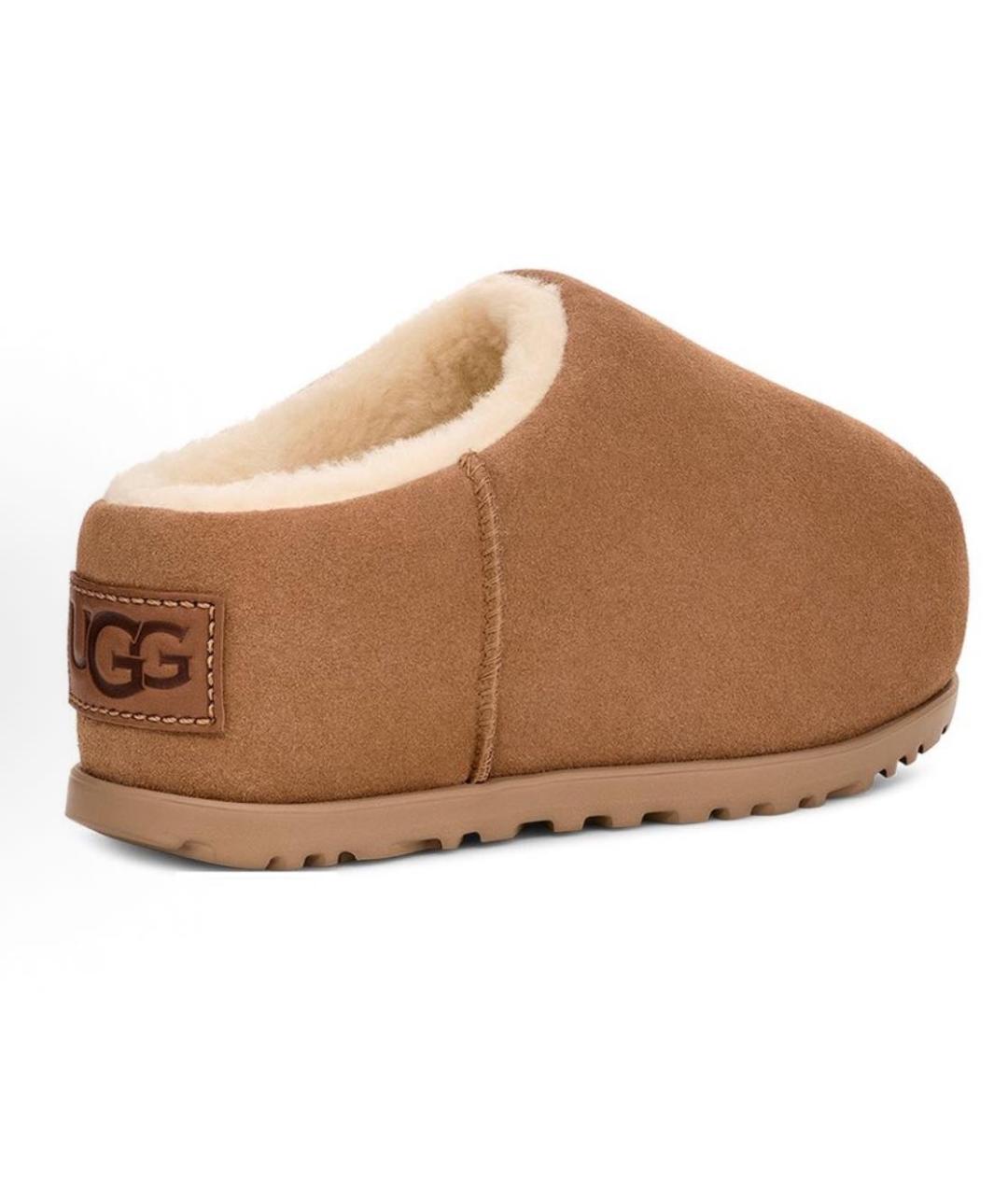 UGG AUSTRALIA Коричневые замшевые ботинки, фото 2