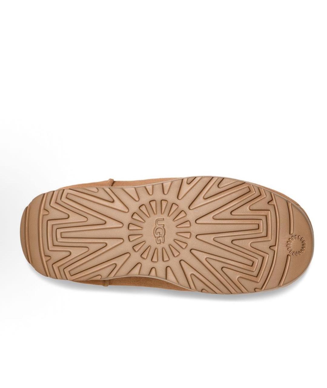 UGG AUSTRALIA Коричневые замшевые ботинки, фото 4