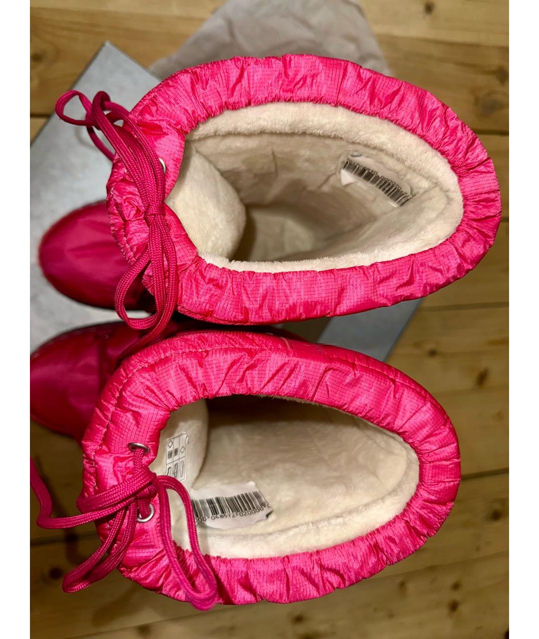 BOGNER Розовые синтетические полусапоги, фото 3