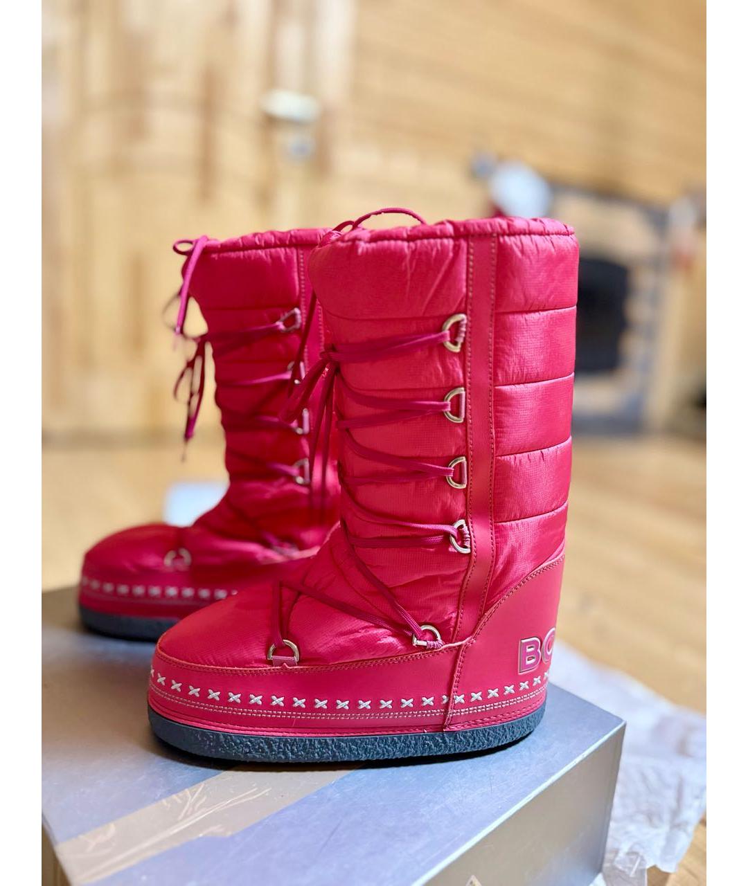 BOGNER Розовые синтетические полусапоги, фото 8