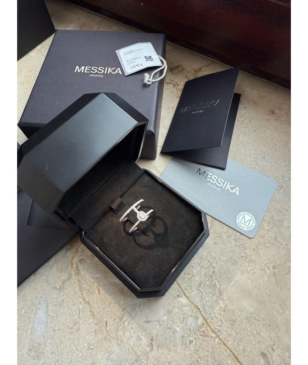 MESSIKA Белое кольцо из белого золота, фото 5