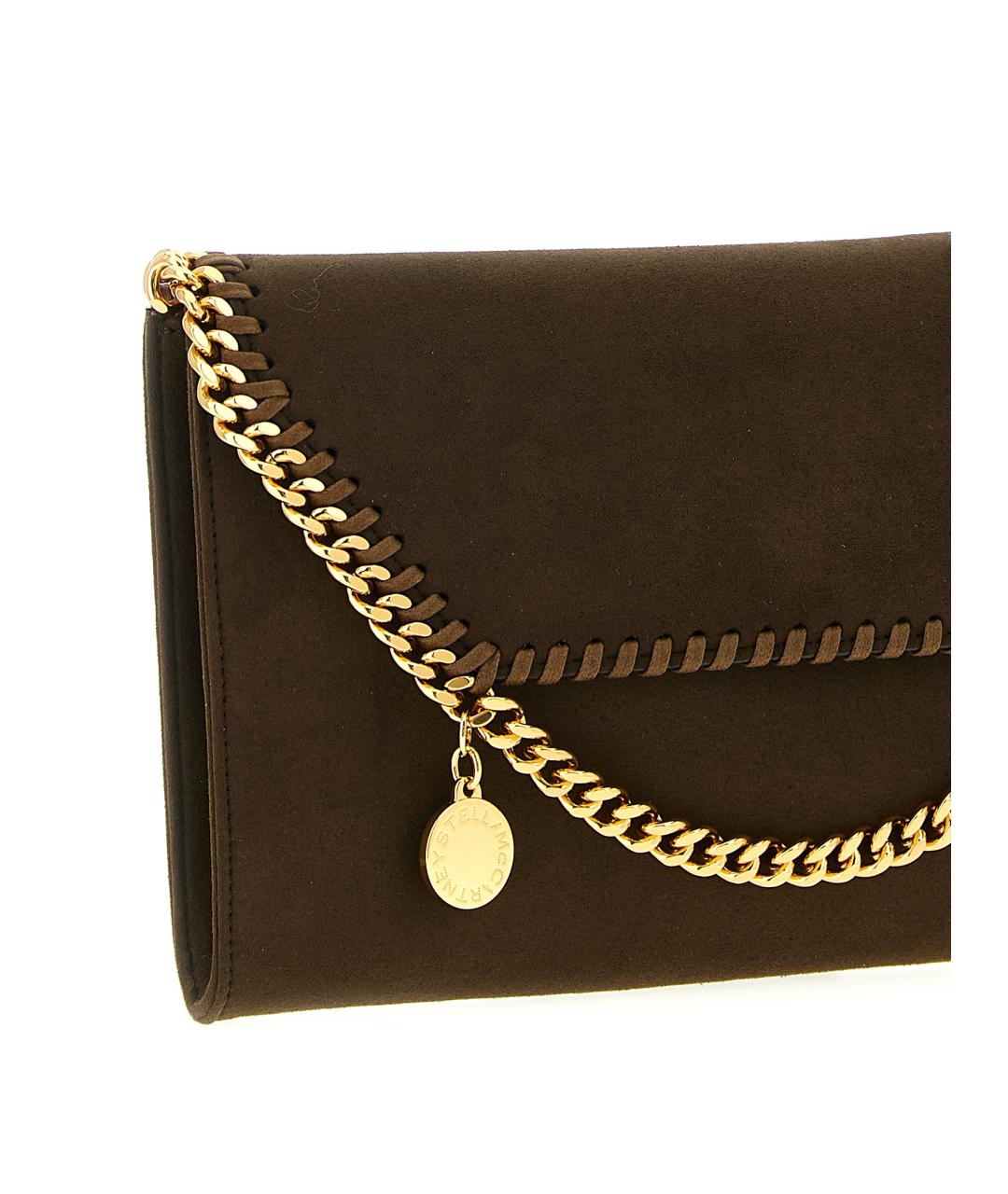 STELLA MCCARTNEY Коричневый кошелек из искусственной кожи, фото 3
