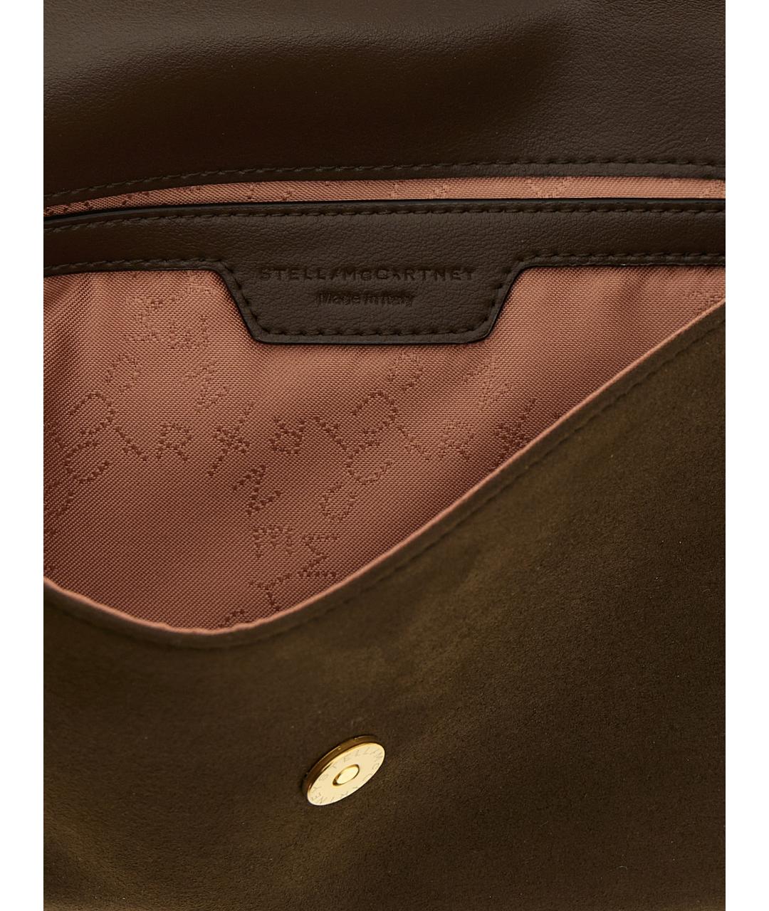 STELLA MCCARTNEY Коричневый кошелек из искусственной кожи, фото 4