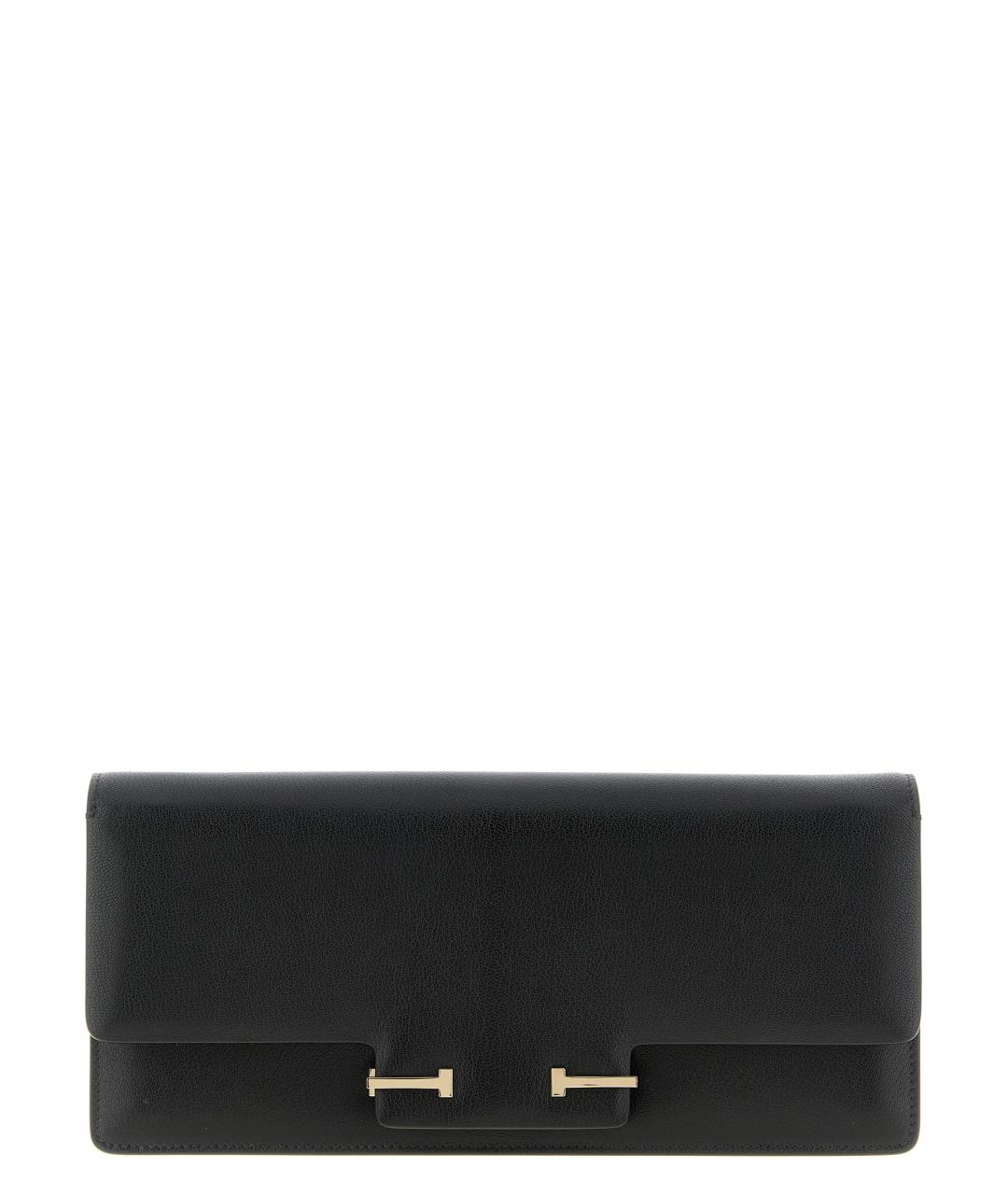 TOM FORD Черная кожаная сумка через плечо, фото 1