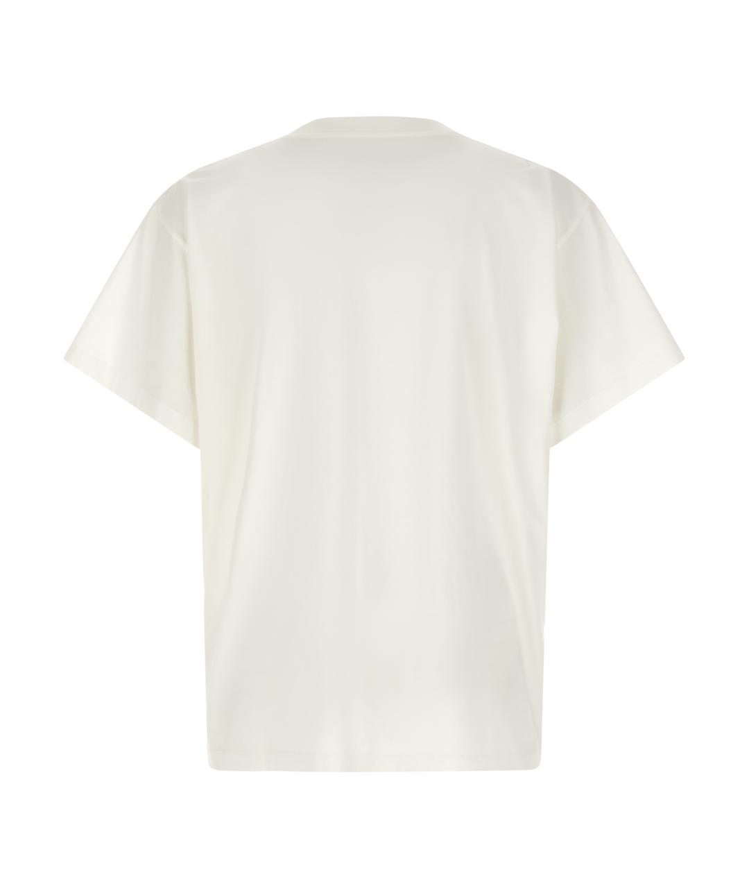MM6 MAISON MARGIELA Белая хлопковая футболка, фото 2
