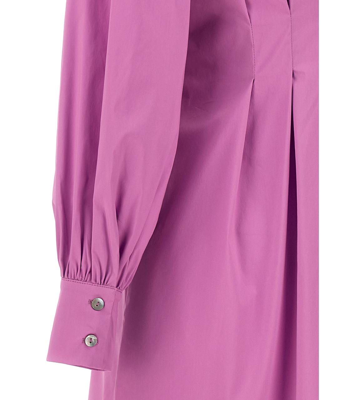 LE TWINS Фиолетовое хлопковое платье, фото 4